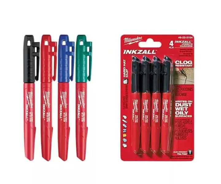 Colored Fine Pt Inkzall Markers with Black Fine Point Inkzall Marker (8-Piece) Colored Fine Pt Inkzall Markers with Black Fine Point Inkzall Marker (8-Piece)