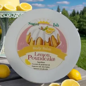 Lemon pound cake body butter