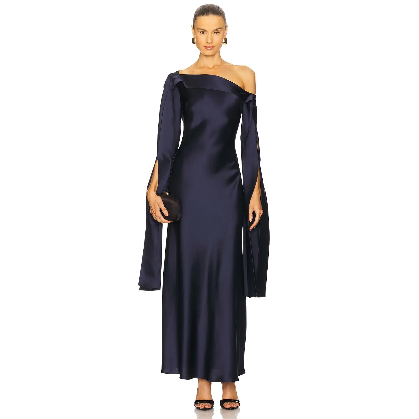Acler Linhope Maxi Dress in Deep Sapphire