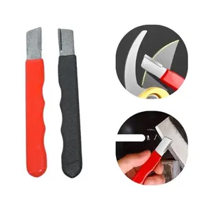 Portable 2-Count Knife Sharpener. Multi-Use Handheld Tool. Versatile Tool for Kitchen Knives and Garden Shears, Handheld Sharpening Stone for Precision Edges