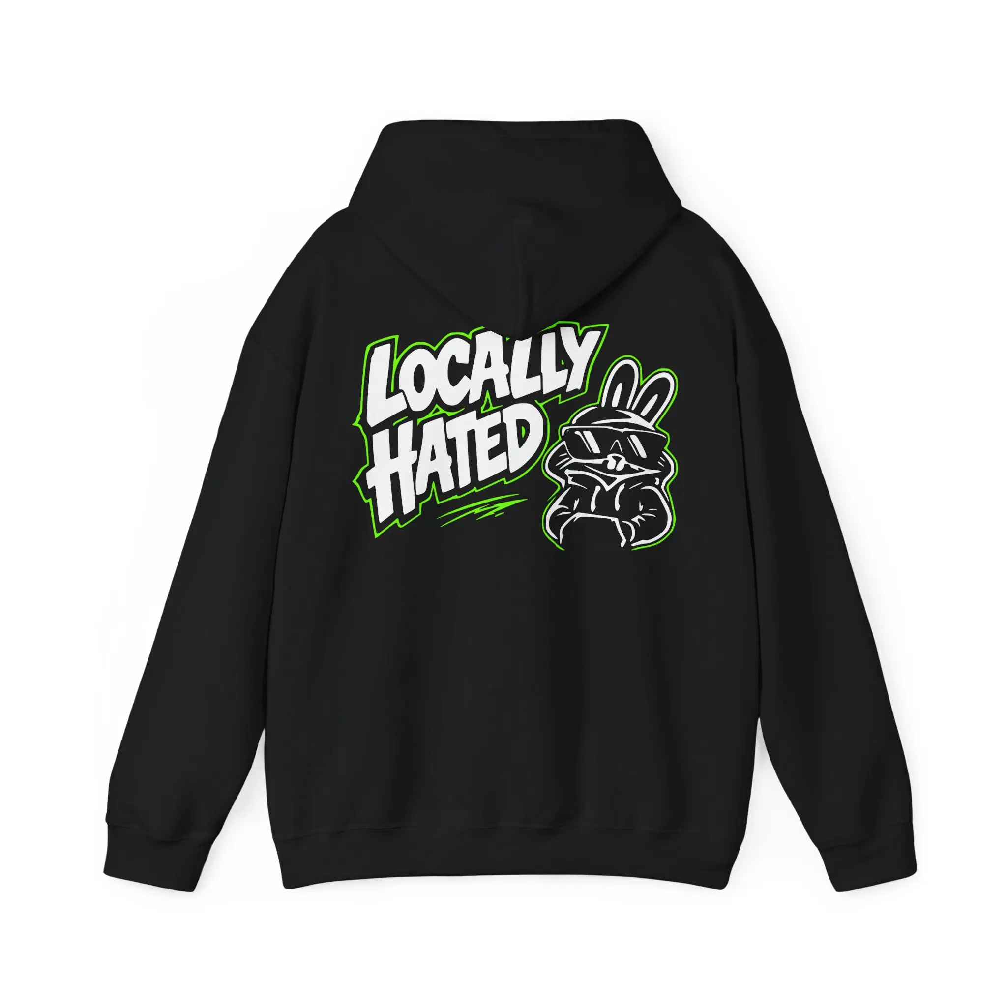 Locally Hated Hoodie, Motorcycle Streetwear Hoodie, Gearhead Hoodie, Biker Hoodie, Car Meet Hoodie, Moto Hoodie, Street Racing Hoodie