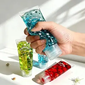 Glitter Clover Toothpaste Squishy, Portable Stress Relief Squeeze Toy, Ideal Cute Gift for Teens & Adults，Small party gifts