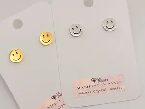 Cute Smiley Face Earrings // Smiley Earrings // Smilie Earrings // Smile