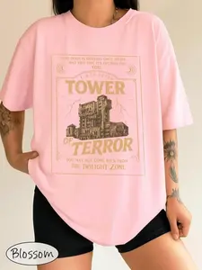 Youth and Adult Vintage Tower Of Terror Shirt, Twilight Zone Tee, Hollywood Studios, Rides Shirt, Hollywood Tower, Halloween Tee