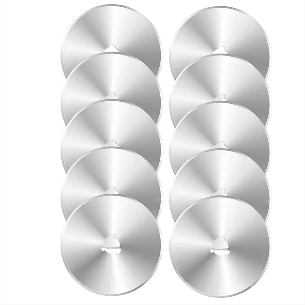 60mm Rotary Cutter Blades 60mm - 10 Pcs Rotary Blades Refill Our Rotary Blades Refills Fit on Most 60 mm Rotary Cutter