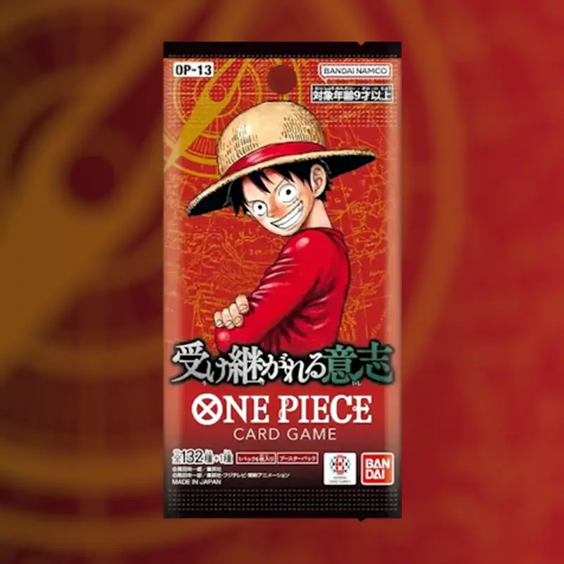 JPN] One Piece TCG: OP-13 Carrying on His WiIl Booster Pack - TikTok Shop