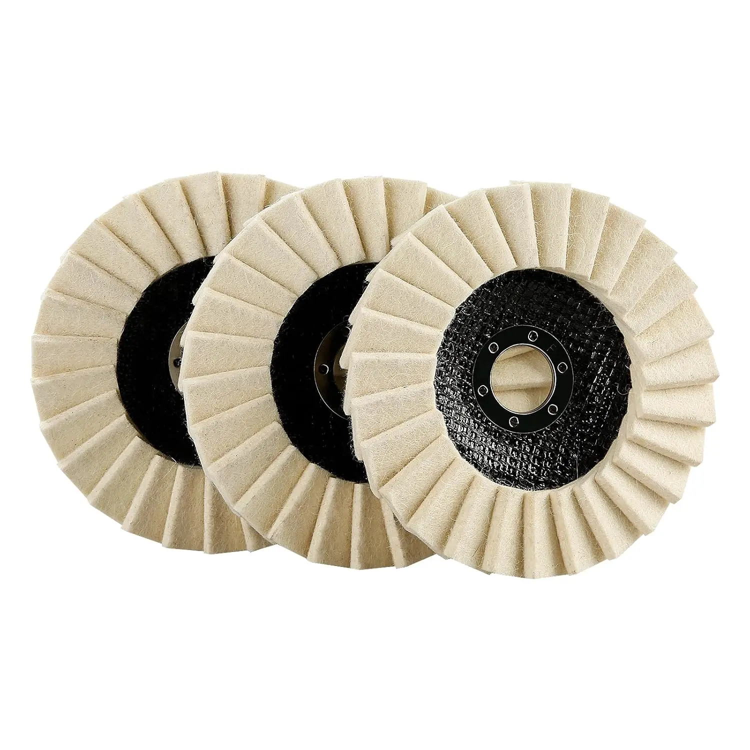3PCS 5 Inch Polishing Pad,  High Quality Polishing Wheel for Tile, Glass, Metal, Car Paint Polishing, Car Polisher Tool, Polishing Wheels Set
