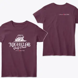 The "Michelob Golf Club T-shirt" is the perfect combination of sporty style and everyday comfort