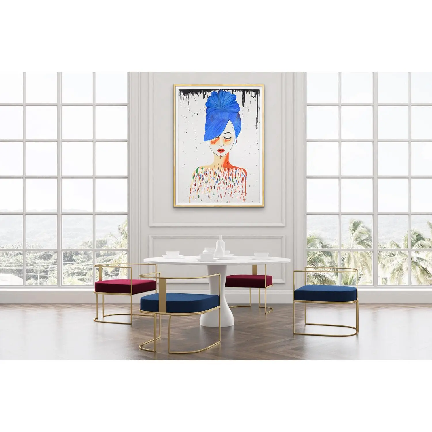"Rhianna", Print of Original Painting