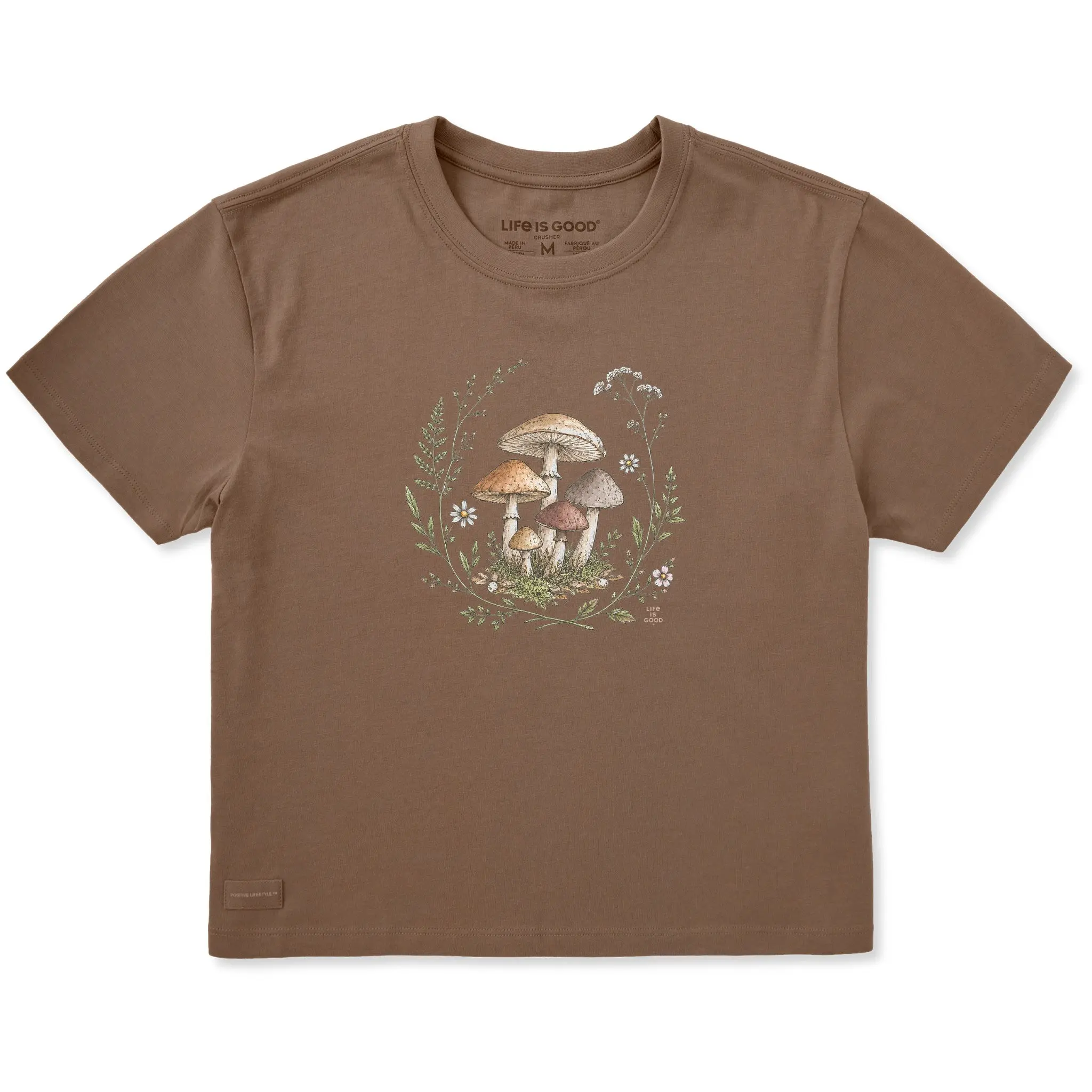 Women's Mushroom Group Short Sleeve Crusher Boxy Tee