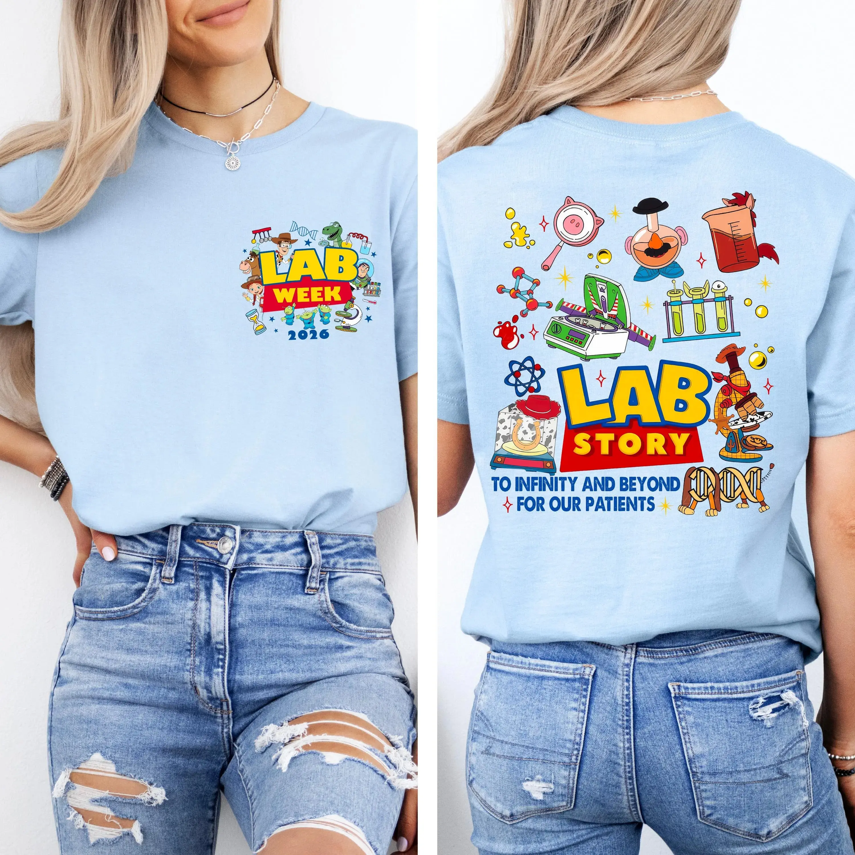Story Lab Week 2026 Shirt, Lab Story Medical Lab Science Top, Laboratory Gift, Lab Tech Team Tshirt, Back To School Matching Outfit
