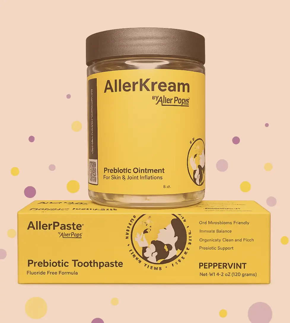 Daily Balance Bundle, fluoride-free: AllerPaste and AllerKream