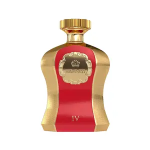 Afnan Her Highness IV Red EDP 100ml Majestic Perfume with Bergamot Saffron Rose Oud Wood Sandalwood Patchouli Notes for Royal Elegance
