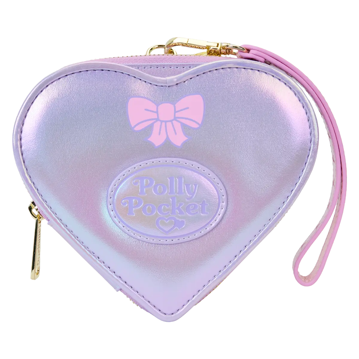 Polly Pocket Compact Playset Figural Zip Around Wallet, Wristlet Wallets, Zipper Wallet