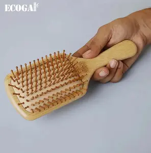 Bamboo Paddle Hairbrush