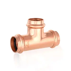 3/4" Copper Press Tee (Lead Free)