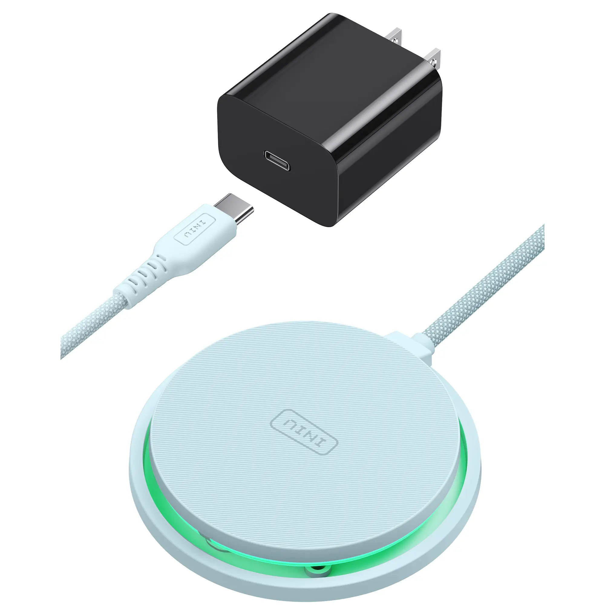 Charging Pad+Adapter【Blue】