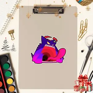 Gengar Car Decal: Mew Poke Ghost Family Sticker for Laptop, Car, Tumble Decal