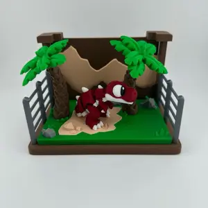 Dinosaur 3D Printed  Set