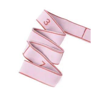 8 Grid Yoga Resistance Band Elastic Crossfit Exercise Fitness Resistance Bands Textile Cotton Yoga Training