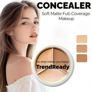 1PCS Multi-color Concealer, Dark Circle Concealer for Eyes, Face Concealer, Tattoo Body Concealer, Waterproof and Sweat-proof