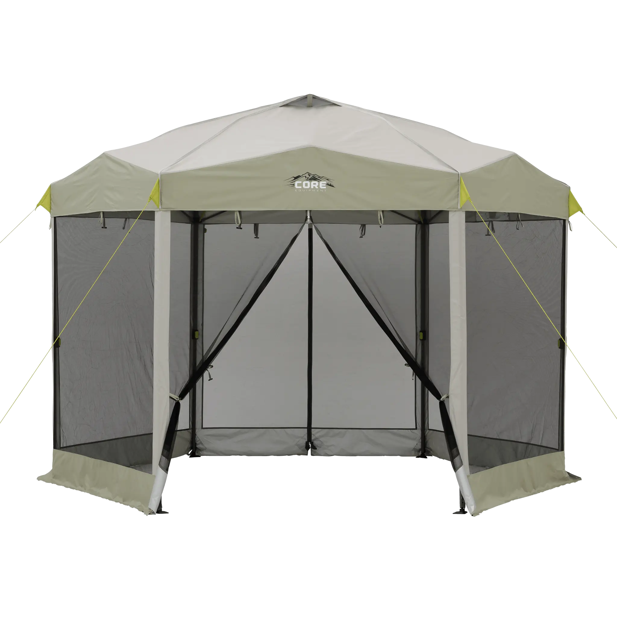 11.5' x 10' Center Push Instant Screen House