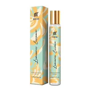 10ml Myrtus Women’s Roll-on Perfume, alluring pheromone scent, mini & portable, signature fragrance for daily use, sweet floral and woody notes, great Christmas gift.