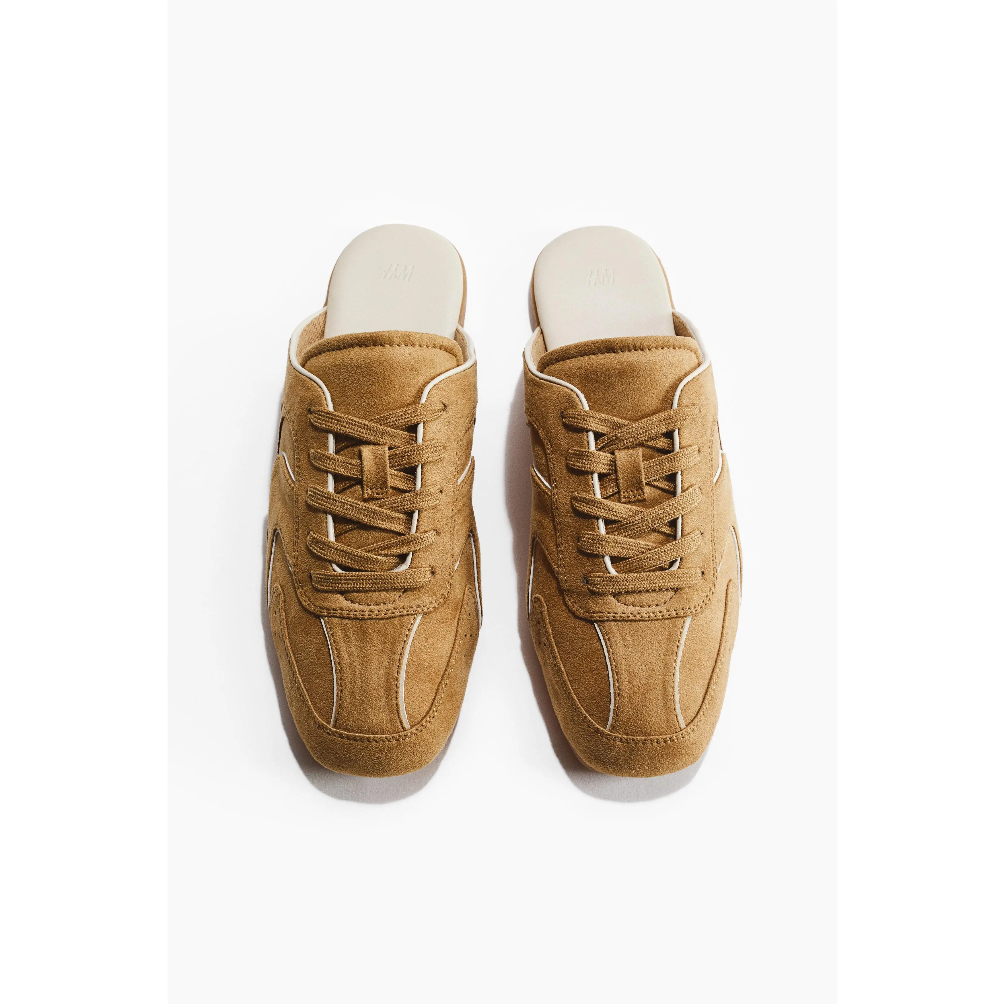 H&M Trainer-style leather mules H&M Trainer-style leather mules