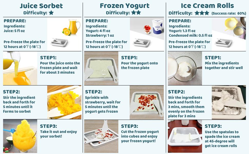 Rroetxi Instant Ice Cream Maker – No Electricity Required, Stainless Steel Rolled Ice Cream Machine, Perfect for Frozen Yogurt & More, Food-Grade for Home Use Rroetxi Instant Ice Cream Maker – No Electricity Required, Stainless Steel Rolled Ice Cream Machine, Perfect for Frozen Yogurt & More, Food-Grade for Home Use