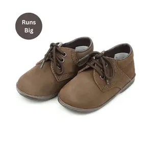 James Boy's Nubuck Leather Lace Up Shoe (Baby)