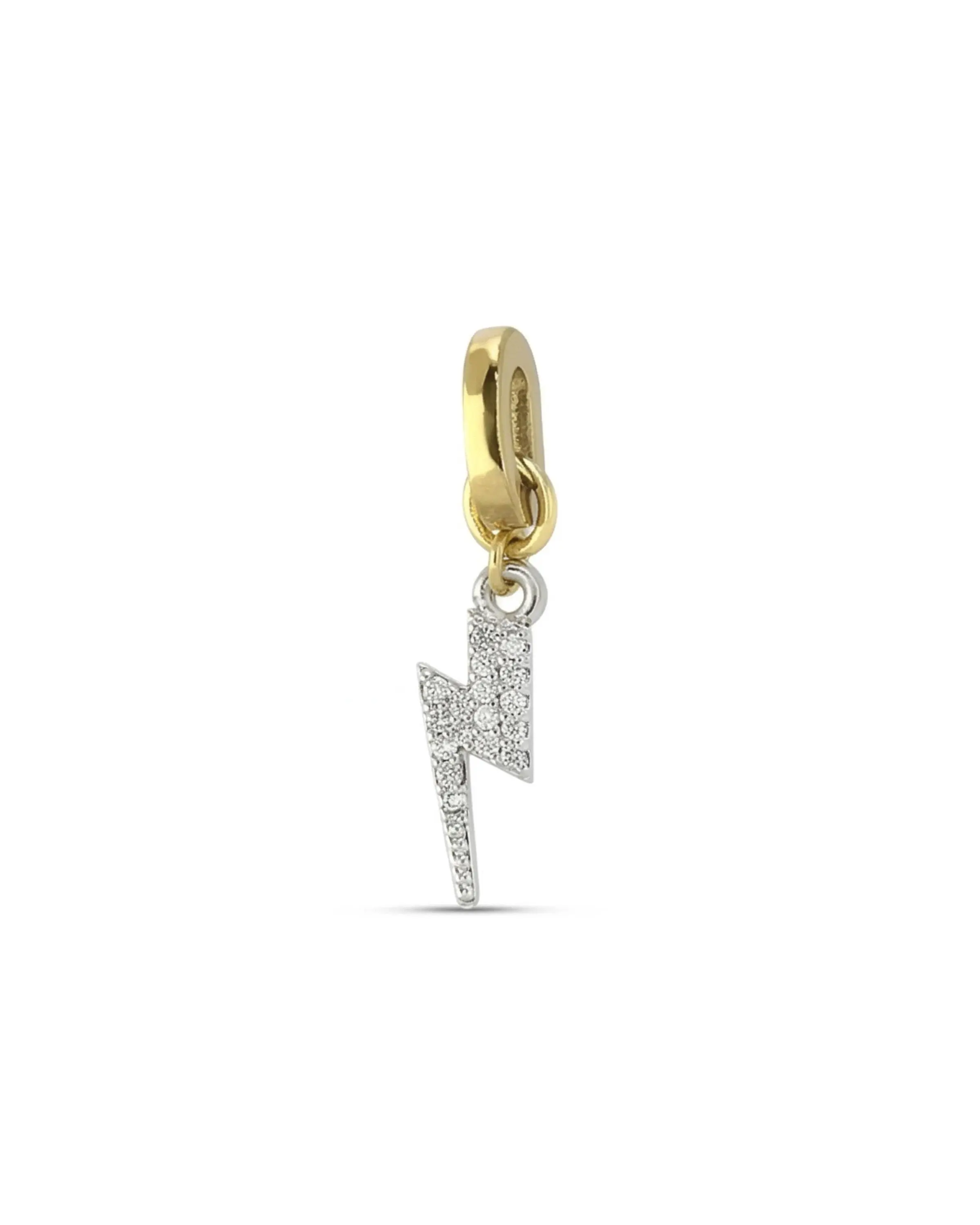 LIGHTING BOLT LINK CHARM