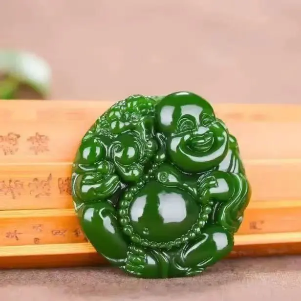 Green Big Belly Buddha