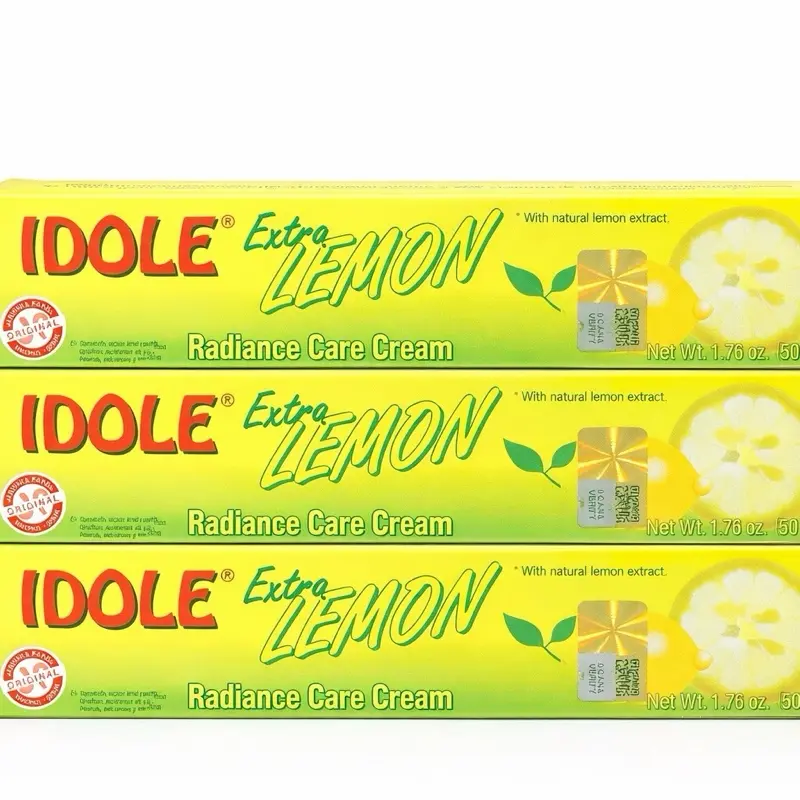 Idole extra lemon cream for face and body