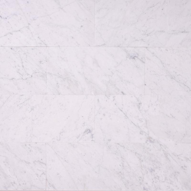 Luna Bianco Marble 6x12 Subway Tile Polished/Honed