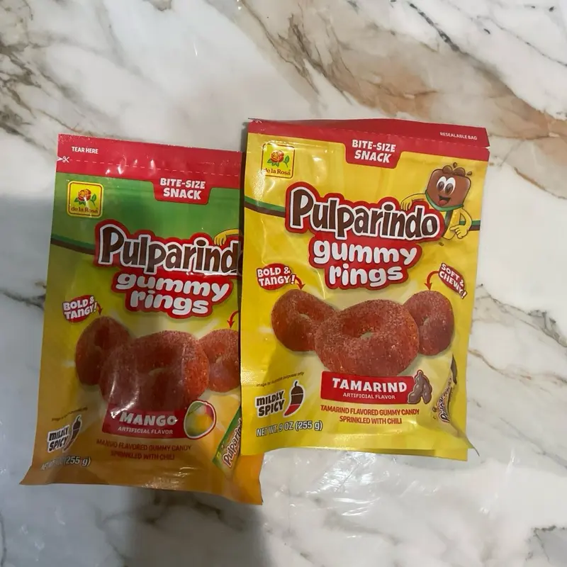Pulparindo ring gummy mango or Tamarindo Pulparindo ring gummy mango or Tamarindo