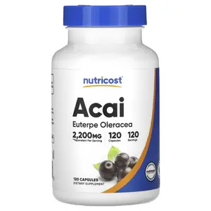 Nutricost Acai, 2,200 mg, 120 Capsules