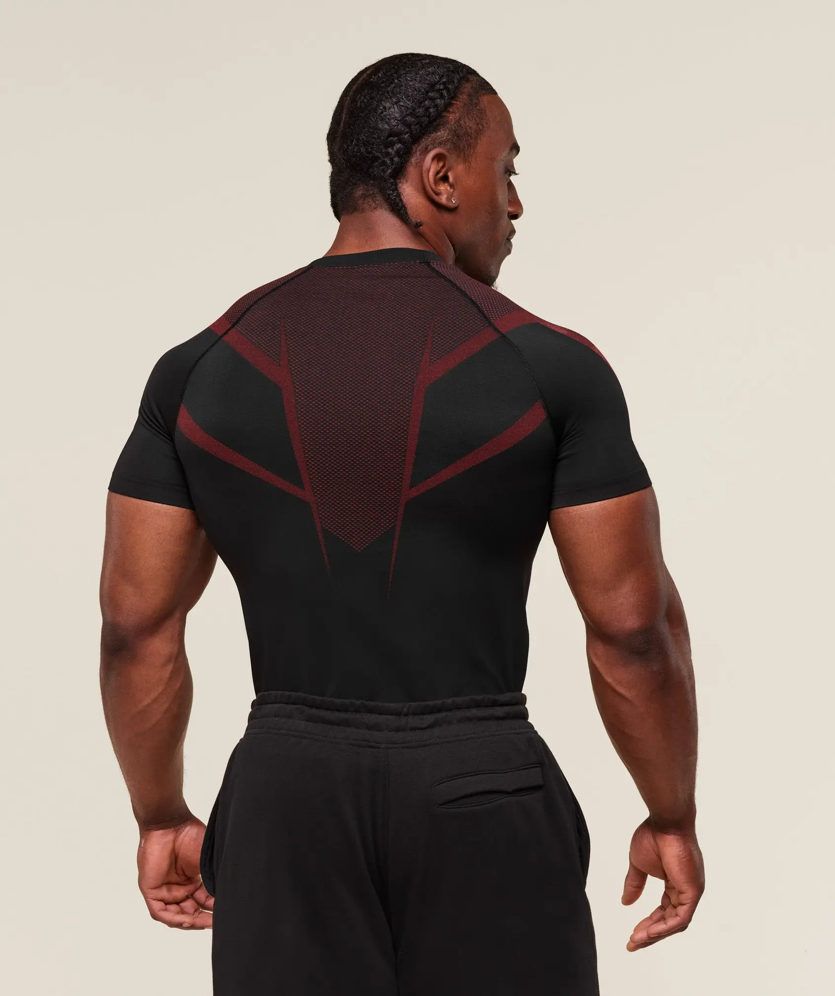 (CLEARANCE) Onyx Seamless T-Shirt, Men's Shirt, Seamless T-Shirt (WITH LOGO)