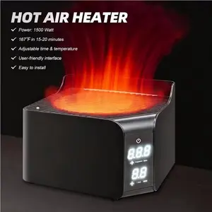 SMARTMAK Portable Dry Hot Air Heater, 1500W Electric Dry Heater for Portable Sauna