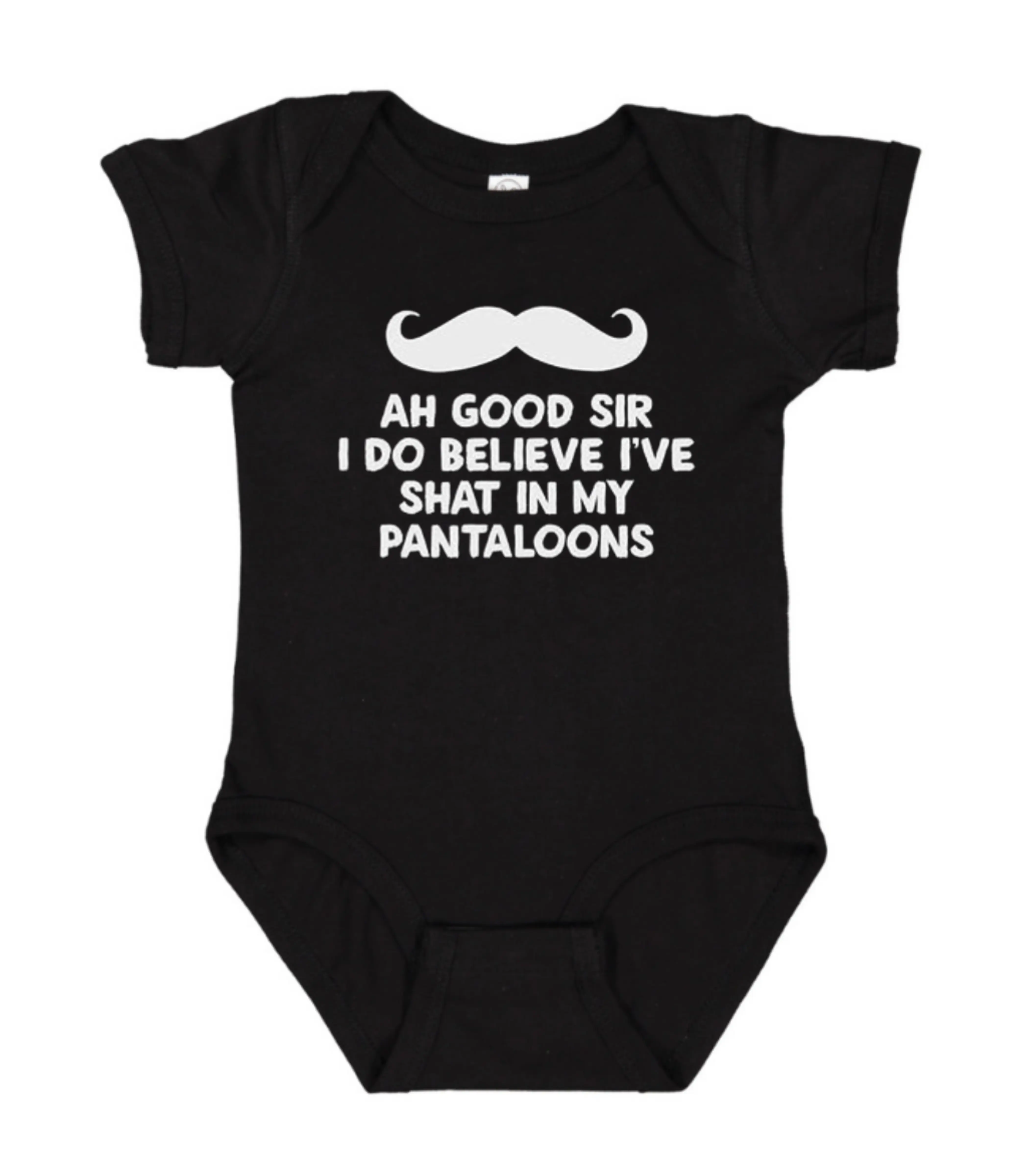 Ah Good Sir Onesie, I've Shat In My Pantaloons Onesie, Funny Baby Bodysuit, Baby Shower Gift