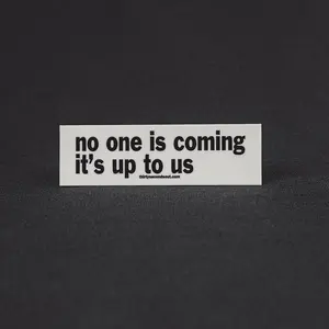 Sticker - No One Is Coming