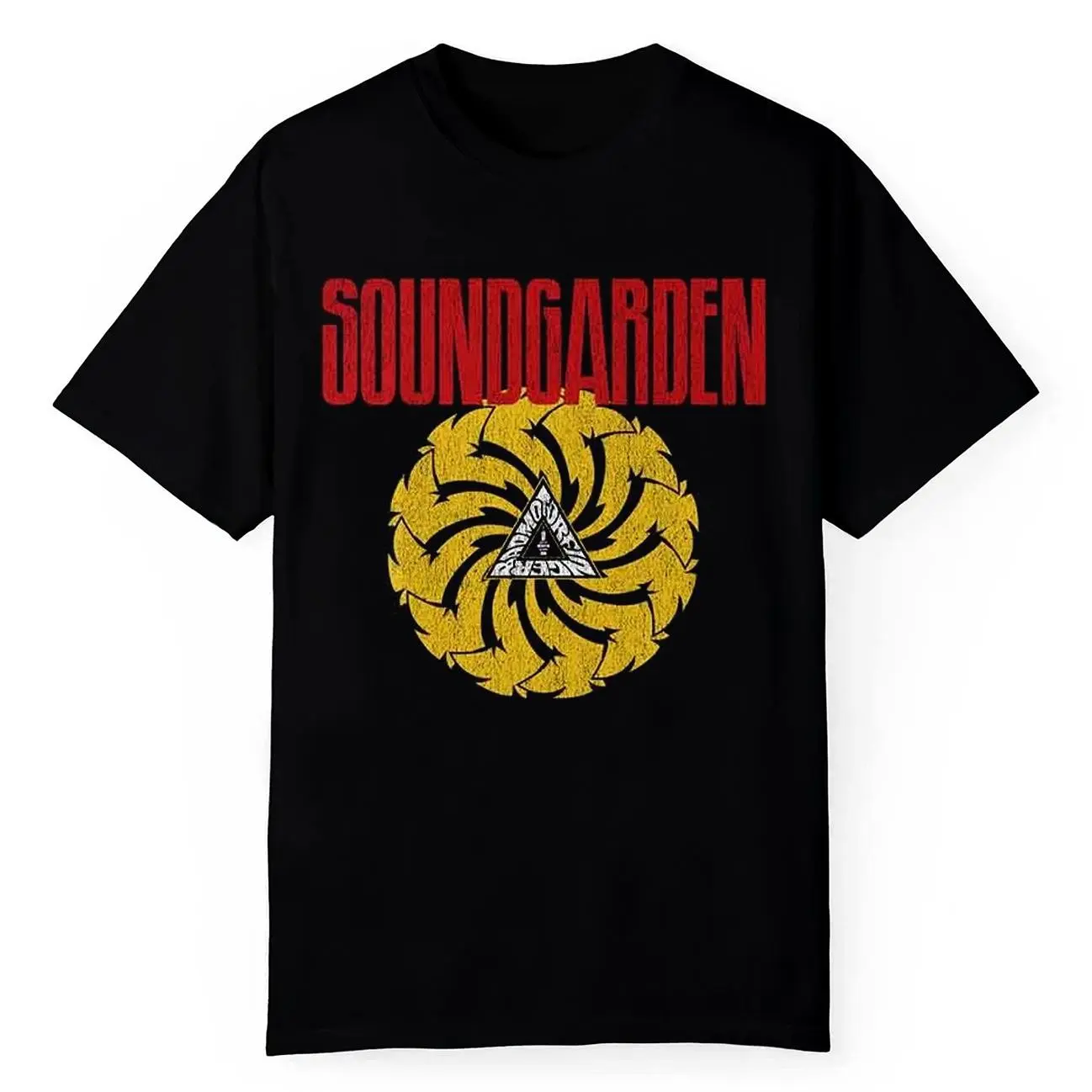 🎵 🖤 Soundgarden Badmotorfinger Album 90s Concert Style Shirt for Real Fans T-Shirt