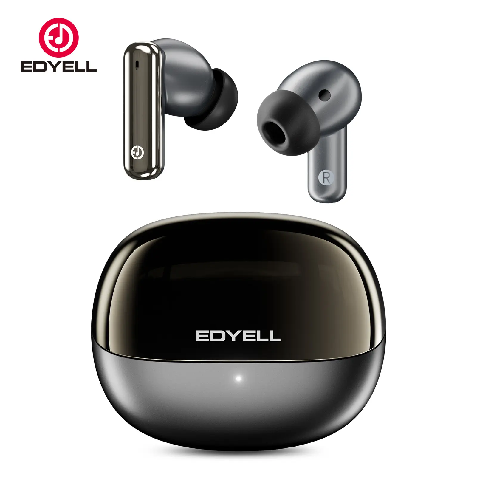 EDYELL A1 Wireless Bluetooth Earbuds, 13mm Drivers 5.3 Audio Device with ENC Noise Cancelling Headphones, IPX5 Waterproof, Touch Control, Stereo Sound, Rechargeable In Ear Earphones summerwins