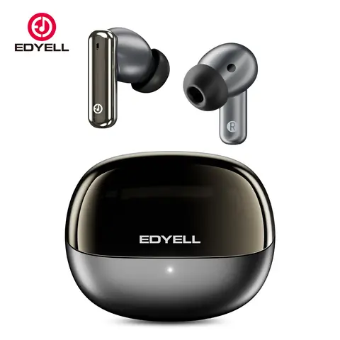 EDYELL A1 Wireless Bluetooth Noise Cancelling Headphones - In-Ear Earphones, 13mm Drivers, 5.3 Audio, ENC Tech, IPX5 Waterproof Sweatproof, Touch Control, Stereo Sound, USB Charging, Electronic Device for Back to School, Game Console, Concerts