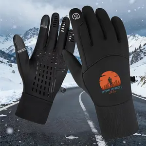 2026 New Style Warm Anti-Slip Gloves for Men & Women, Stylish Print Design, Comfortable for Winter Skateboarding