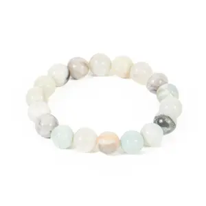 Large Amazonite Beaded Bracelet