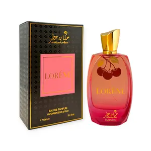 Hekayat Attar Lorène Eau de Parfum 100ml - Seductive Cherry & Pepper Scent for Women - Radiant & Empowering Fragrance