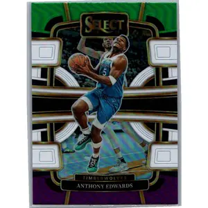 2023-24 Panini Select #37 Anthony Edwards Tri-Color Prizms