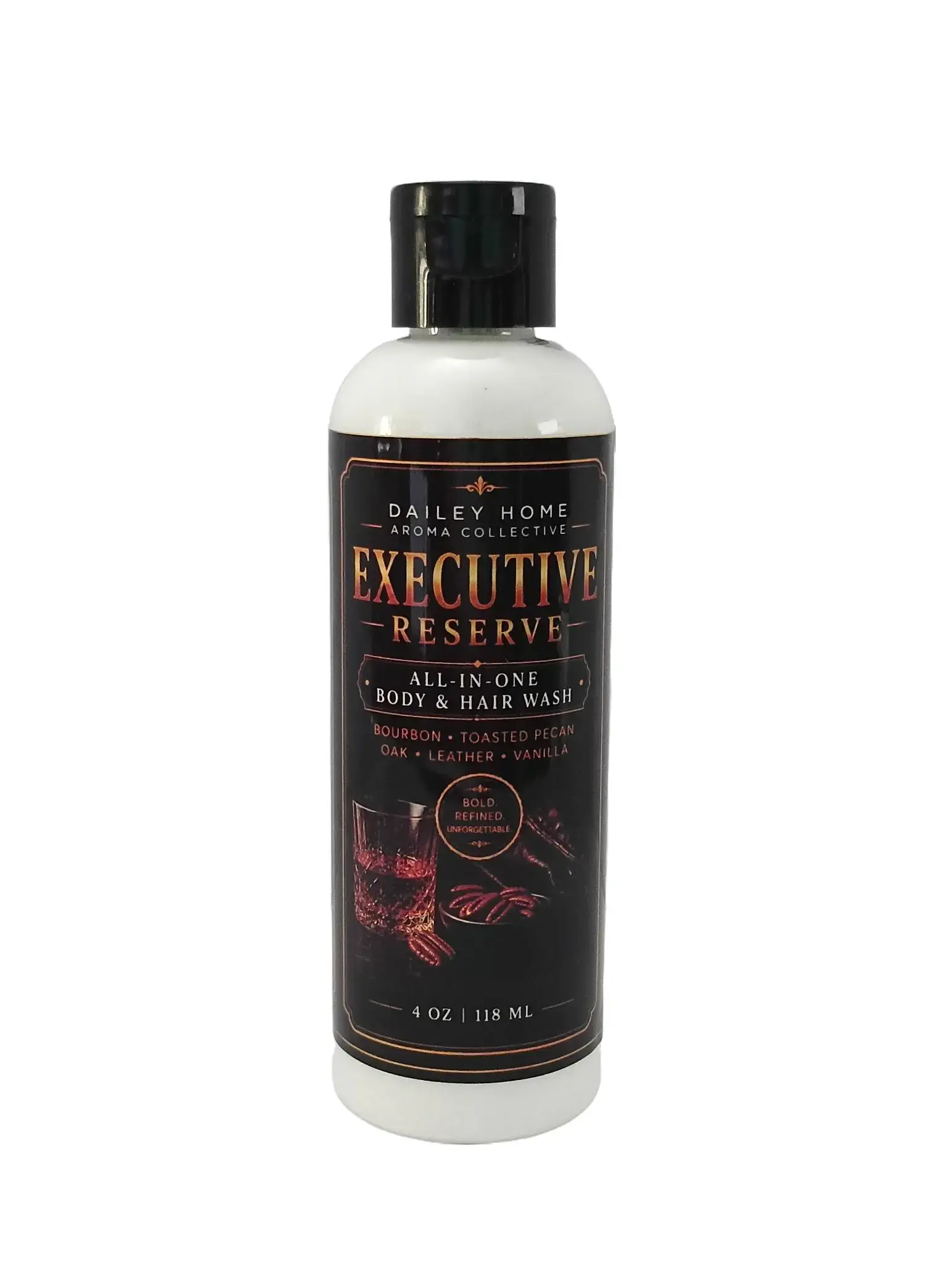 Executive Reserve All-in-1 Body & Hair Wash, Bath & Shower Essential for Beauty & Personal Care