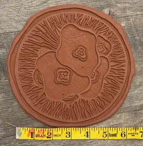 Mushroom Caps/ 6" Circle