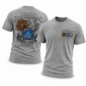 Americas First Responders Shirt Fire Police EMS Tee, Support Our Heroes Graphic T-Shirt, Firefighter Police EMT Shirt, Bravery In Action Tee, Emergency Services Pride Shirt – Menswear & Underwear - Men's Tops - T-Shirts